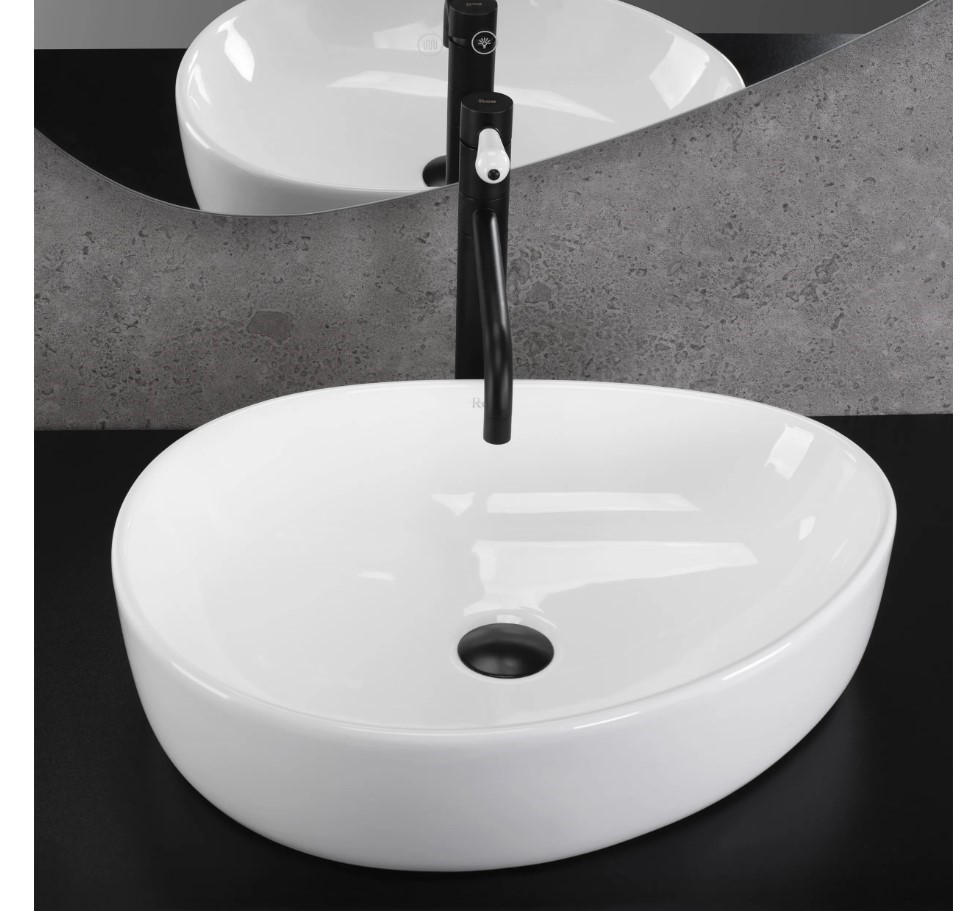umywalka nablatowa nowoczesna umywalka do łazienki umywalka ceramiczna biała estetyczna umywalka do łazienki umywalka na blat łazienkowy umywalka z ce
