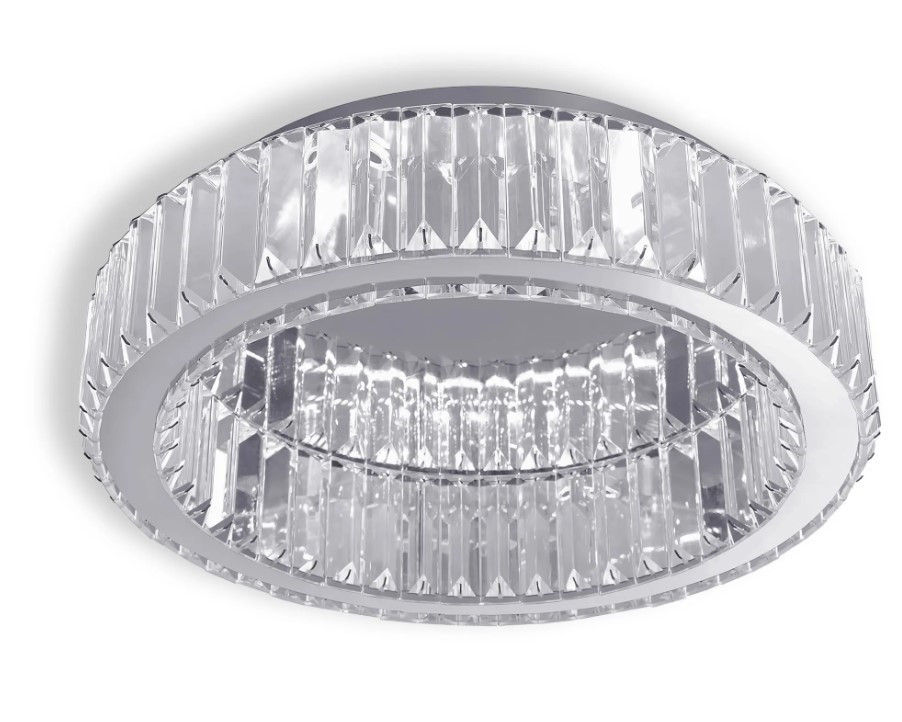 LAMPA KRYSZTAŁOWA PLAFON APP1742-C 40 cm CHROM