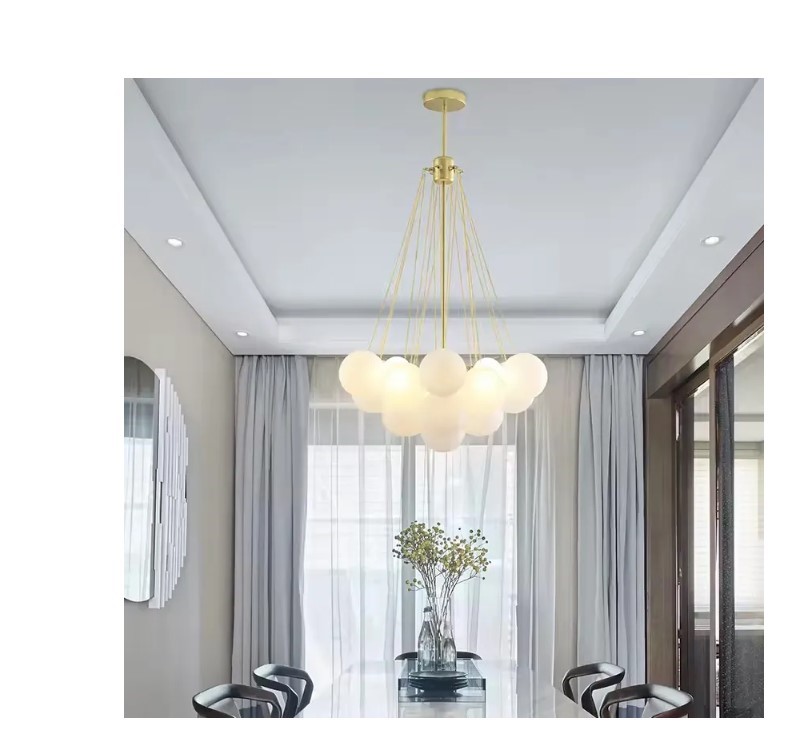 LAMPA SUFITOWA WISZĄCA APP1688-12CP Złota