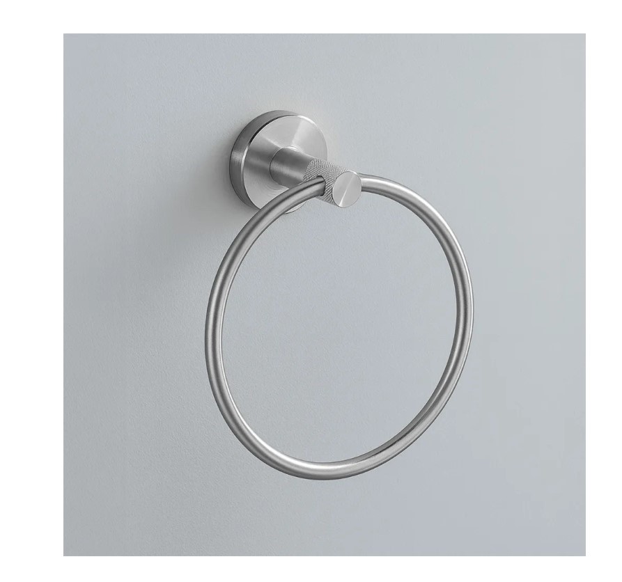Wieszak łazienkowy RING 6610 Modern Nikiel Szczotkowany