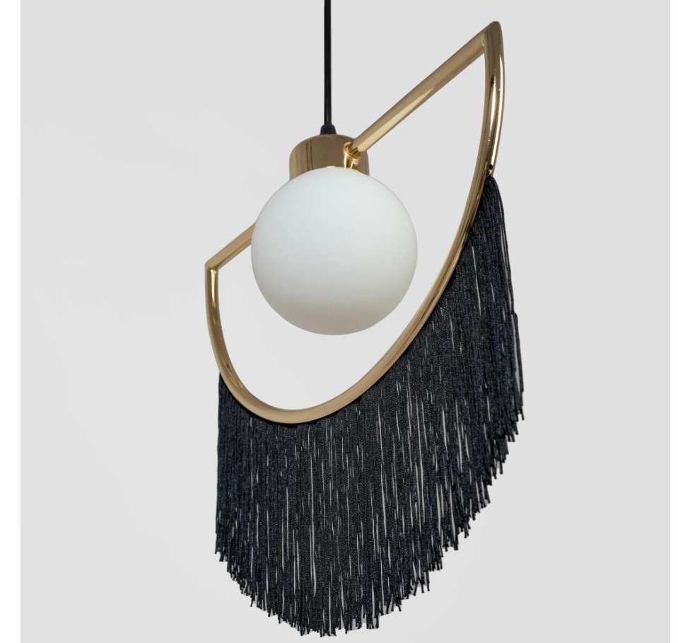 LAMPA SUFITOWA WISZĄCA APP968 Złota
