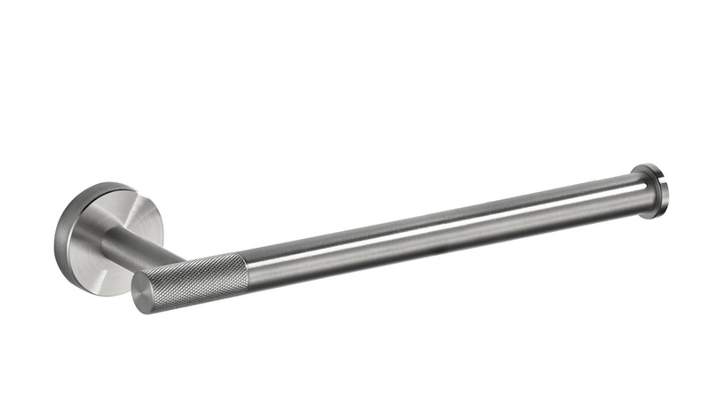Wieszak łazienkowy jednoramienny 6610a Modern Nikiel Szczotkowany