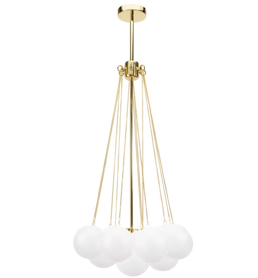 LAMPA SUFITOWA WISZĄCA APP1688-12CP Złota