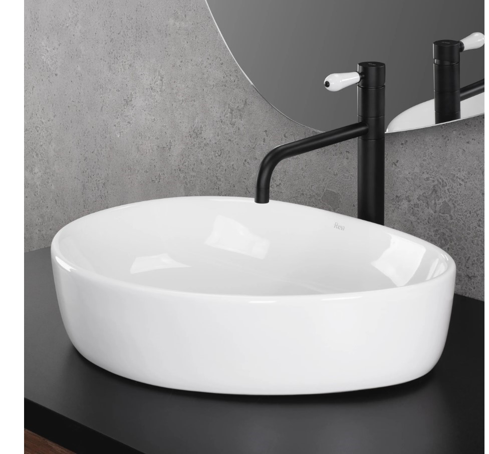 umywalka nablatowa nowoczesna umywalka do łazienki umywalka ceramiczna biała estetyczna umywalka do łazienki umywalka na blat łazienkowy umywalka z ce