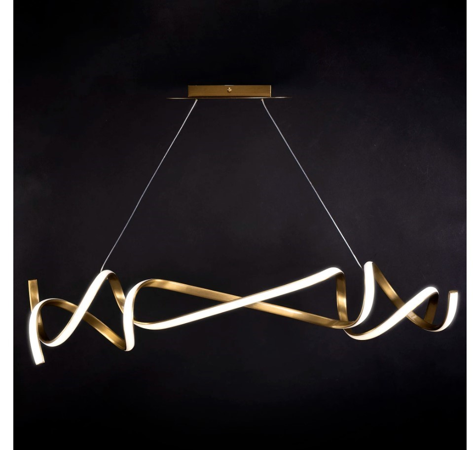 Lampa sufitowa glamour z kryształami Toolight Złota lampa wisząca z sześcioma punktami światła Lampa sufitowa E14 do salonu i sypialni Oświetlenie gla
