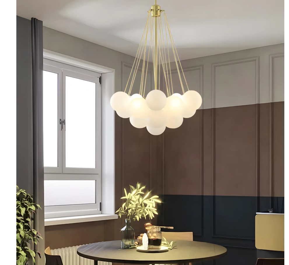 LAMPA SUFITOWA WISZĄCA APP1688-12CP Złota