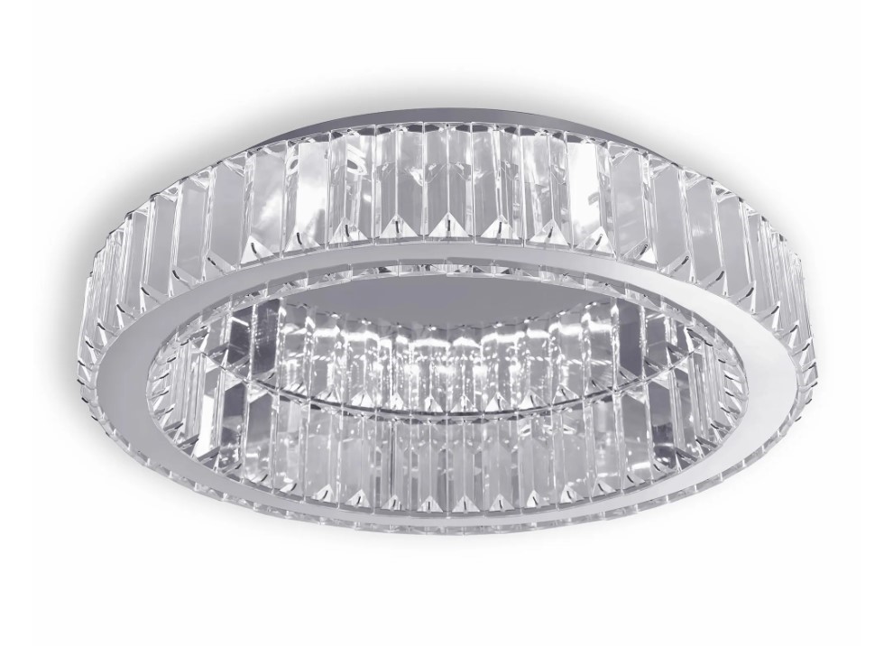 LAMPA KRYSZTAŁOWA PLAFON APP1744-C 50 cm CHROM