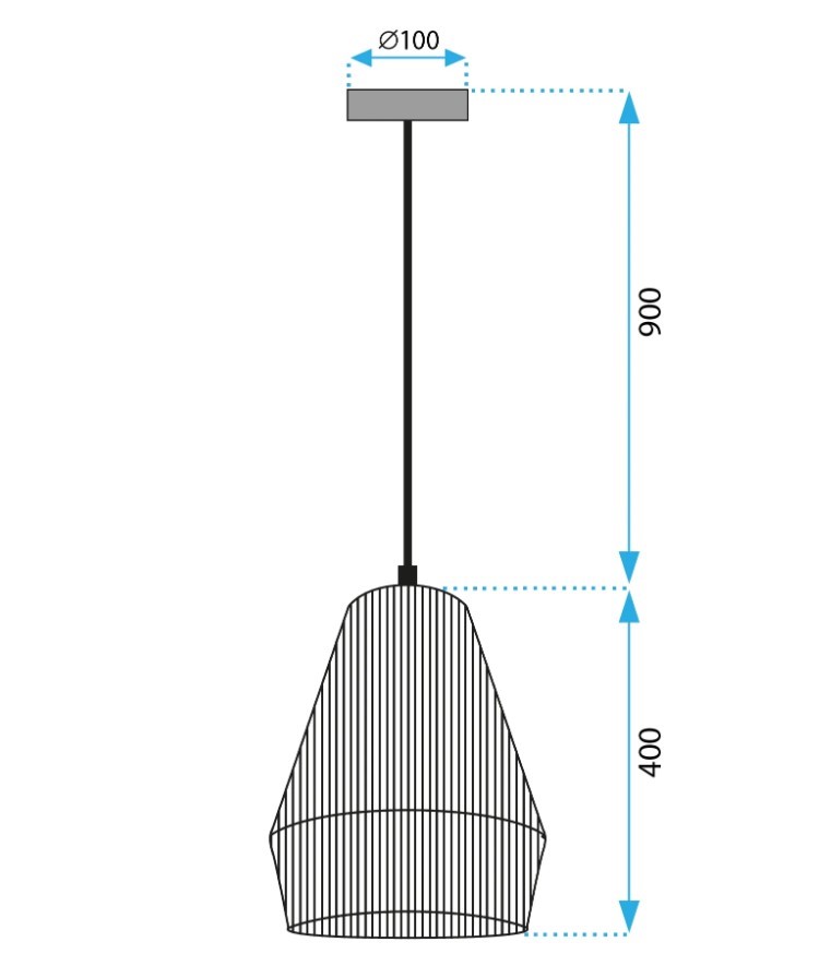 Lampa sufitowa boho Toolight Lampa wisząca z naturalnym sznurkiem jutowym Oświetlenie boho do salonu Lampa rustykalna E27 do jadalni Lampa wisząca w s