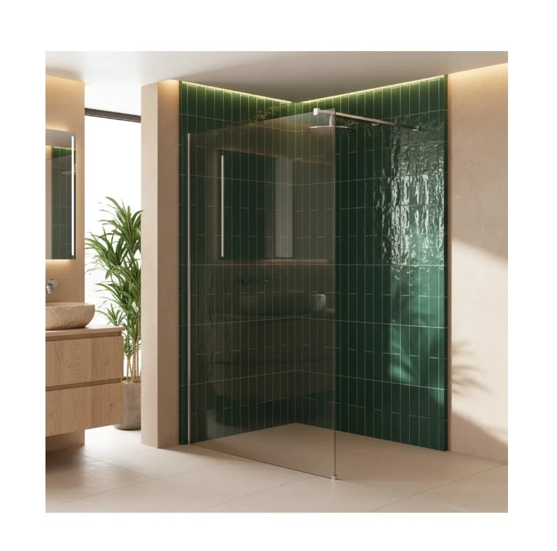 Kabina prysznicowa Walk-In Rea Flexi Transparent / Chrome 80