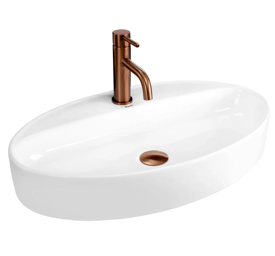 umywalka nablatowa nowoczesna umywalka do łazienki umywalka ceramiczna biała estetyczna umywalka do łazienki umywalka na blat łazienkowy umywalka z ce