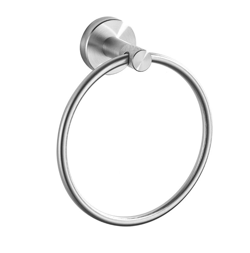 Wieszak łazienkowy RING 6610 Modern Nikiel Szczotkowany
