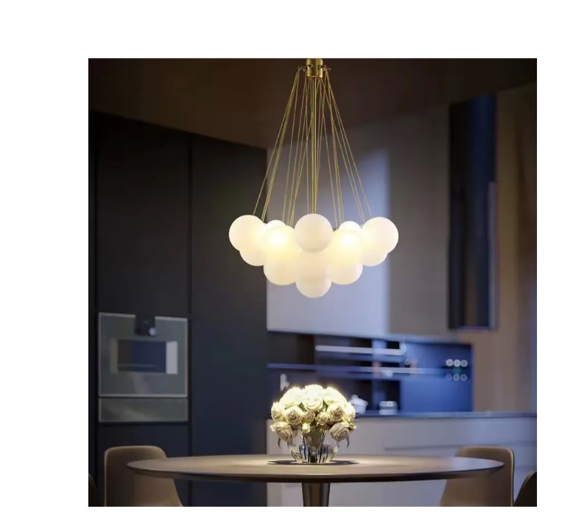 LAMPA SUFITOWA WISZĄCA APP1688-12CP Złota