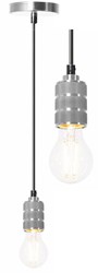 LAMPA WISZĄCA OPRAWKA APP346-1CP - SATYNOWA