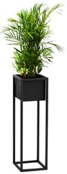 METALOWY KWIETNIK Z DONICA 60 CM