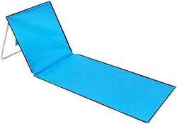 LEŻAK PLAŻOWY SKŁADANY MATA NB-04 BLUE