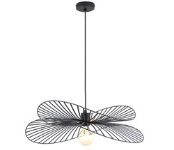 Lampa sufitowa glamour z kryształami Toolight Złota lampa wisząca z sześcioma punktami światła Lampa sufitowa E14 do salonu i sypialni Oświetlenie gla