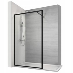 ŚCIANKA PRYSZNICOWA CALANI FORCE BLACK 100 CM