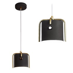 LAMPA WISZĄCA ELEGENT APP934-1CP  BLACK