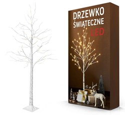 ŚWIĄTECZNE DRZEWKO BRZOZA LED 180 CM