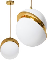 LAMPA ZŁOTA WISZĄCA APP481-1CP