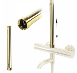 ADAPTER PRZEDŁUŻAJĄCY DO ZESTAWU WANNOWO-PRYSZNICOWEGO ZŁOTY 30CM