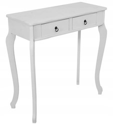 KONSOLKA GLAMOUR Z SZUFLADAMI WHITE
