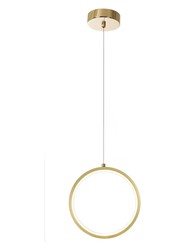 LAMPA WISZĄCA LED G112-CP Złota