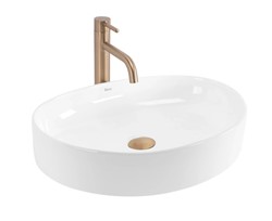 umywalka nablatowa nowoczesna umywalka do łazienki umywalka ceramiczna biała estetyczna umywalka do łazienki umywalka na blat łazienkowy umywalka z ce
