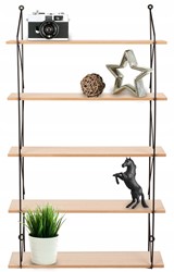 PÓŁKA ŚCIENNA LOFT ZESTAW XXXL