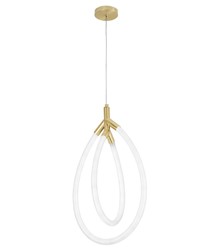 Lampa sufitowa glamour z kryształami Toolight Złota lampa wisząca z sześcioma punktami światła Lampa sufitowa E14 do salonu i sypialni Oświetlenie gla