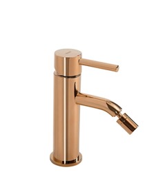 złota bateria bidetowa Rea bateria nabidetowa z powłoką PVD elegancka bateria łazienkowa złota bateria bidetowa z głowicą ceramiczną Sedal trwała arma