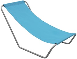 LEŻAK PLAŻOWY SKŁADANY BLUE 490295