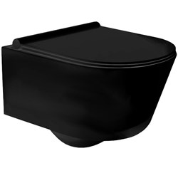 Misa wisząca PORTER Black RIMLESS