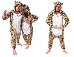 KIGURUMI PIŻAMA PRZEBRANIE LEOPARD
