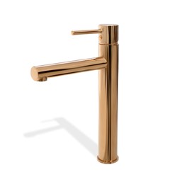 Bateria Umywalkowa TESS ROSE GOLD Wysoka