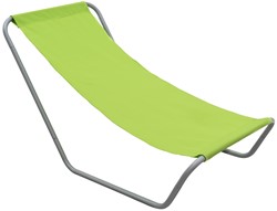 LEŻAK PLAŻOWY SKŁADANY GREEN 490295