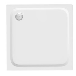 Brodzik prysznicowy akrylowy Rea Belmond biały 90x90