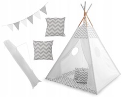 Namiot dla dzieci WIGWAM TIPI domek mata XXL