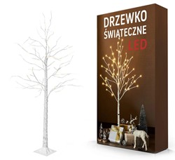 ŚWIĄTECZNE DRZEWKO BRZOZA LED 150 CM