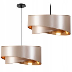 LAMPA WISZĄCA OKRĄGŁA APP970-1CP BEIGE GOLD