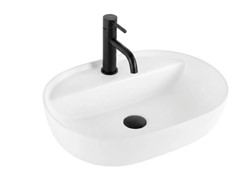 Umywalka Nablatowa REA Aura 51 White Matt
