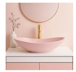 umywalka nablatowa nowoczesna umywalka do łazienki umywalka ceramiczna biała estetyczna umywalka do łazienki umywalka na blat łazienkowy umywalka z ce