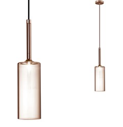Lampa Sufitowa Wisząca Szklany Klosz APP1700-1CP AMBER C