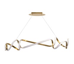 Lampa sufitowa glamour z kryształami Toolight Złota lampa wisząca z sześcioma punktami światła Lampa sufitowa E14 do salonu i sypialni Oświetlenie gla