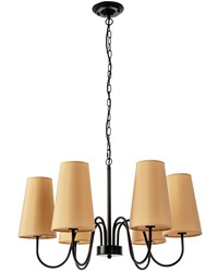 LAMPA WISZĄCA VINTAGE APP753-6 BEIGE