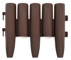 OBRZEŻE TRAWNIKOWE 2,3 m x 23 cm - BROWN
