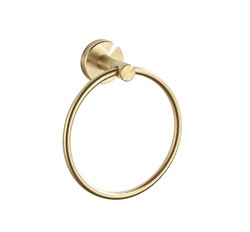 Wieszak łazienkowy RING 6610 Modern Złoty Szczotkowany