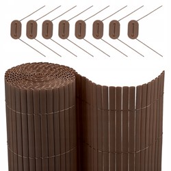 MATA OSŁONOWA PVC 140x500 M CHOCOLATE