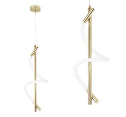 Lampa sufitowa glamour z kryształami Toolight Złota lampa wisząca z sześcioma punktami światła Lampa sufitowa E14 do salonu i sypialni Oświetlenie gla
