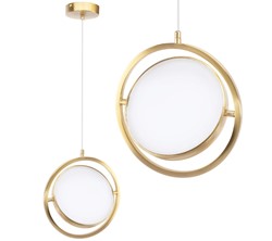 Lampa sufitowa glamour z kryształami Toolight Złota lampa wisząca z sześcioma punktami światła Lampa sufitowa E14 do salonu i sypialni Oświetlenie gla